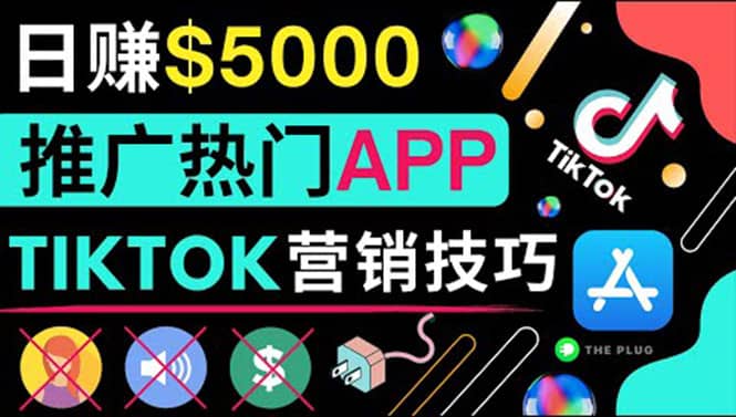 无需露脸,无需录音,无需投资,TIKTOK上传短视频,最高日入5000美元网创吧-网创项目资源站-副业项目-创业项目-搞钱项目网创吧