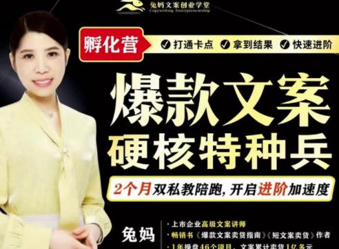爆款文案硬核特种兵孵化营,实现了每个月2000-30000+的副业增收网创吧-网创项目资源站-副业项目-创业项目-搞钱项目网创吧
